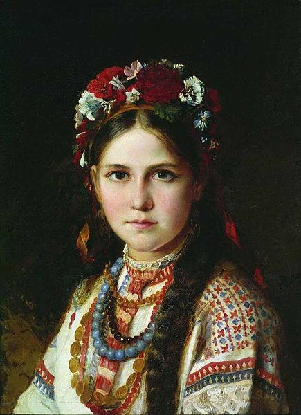Fichier:Ukrainian girl by Nikolay Rachkov.jpg