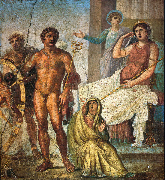 Fichier:Pompeii - Casa dei Vettii Ixion.jpg