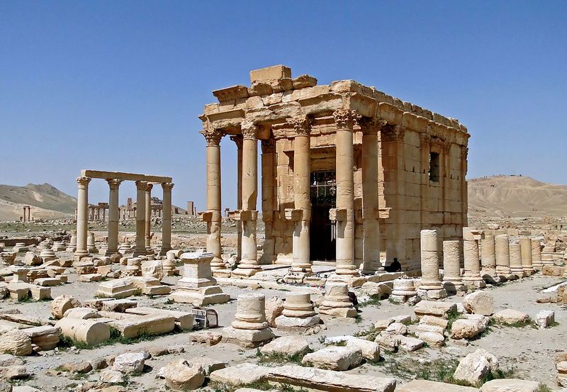 Fichier:Temple Baalshamin Palmyre.jpg